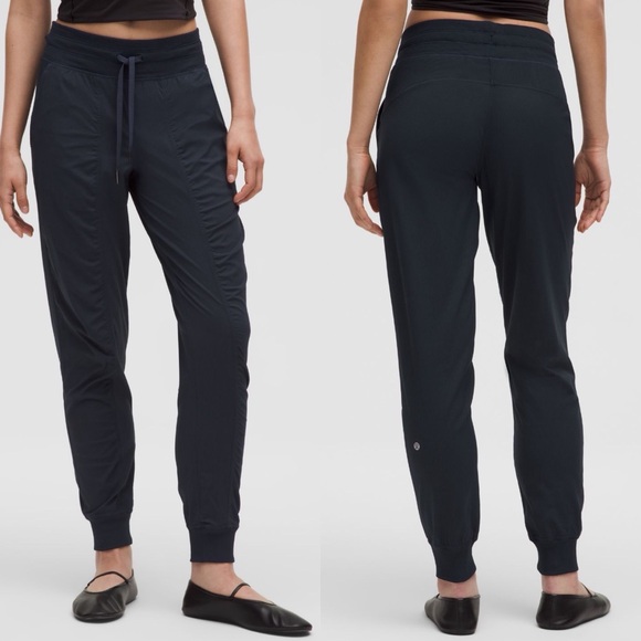 lululemon athletica Pants - Lululemon Dance Studio Mid-Rise Jogger Full Length True Navy Size 6